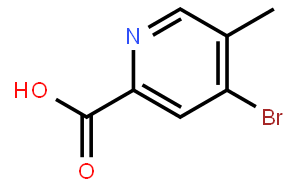 4-溴-5-甲基吡啶-2-羧酸