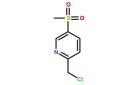 2-(chloromethyl)-5-(methylsulfonyl)pyridine