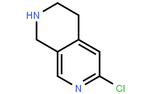 6-Chloro-1,2,3,4-tetrahydro-2,7-naphthyridine