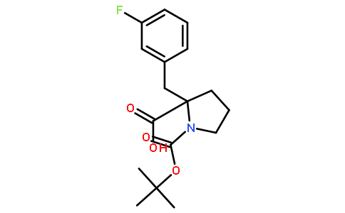 Boc-(S)-alpha-(3-fluorobenzyl)-proline