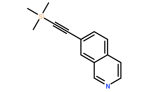 7-((Trimethylsilyl)ethynyl)isoquinoline