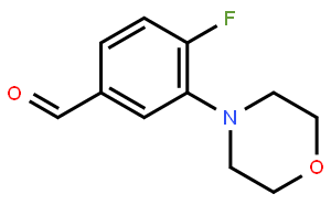 3-(4-吗啉基)-4-氟苯甲醛