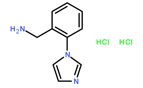 (2-(1H-Imidazol-1-yl)phenyl)methanamine dihydrochloride