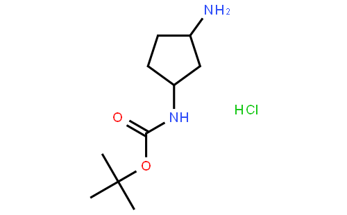 tert-Butyl (3-aminocyclopentyl)carbamate hydrochloride