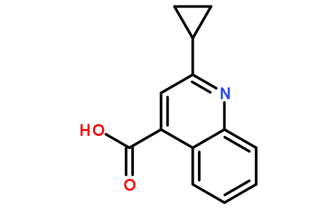 2-cyclopropylquinoline-4-carboxylic acid