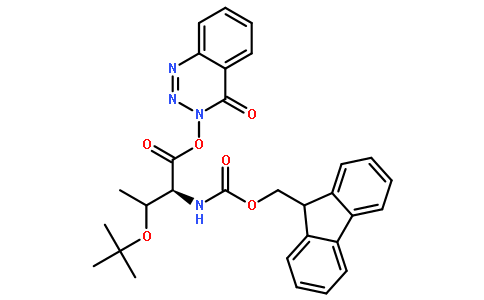 (2S,3R)-4-Oxobenzo[d][1,2,3]triazin-3(4H)-yl 2-((((9H-fluoren-9-yl)methoxy)carbonyl)amino)-3-(tert-butoxy)butanoate