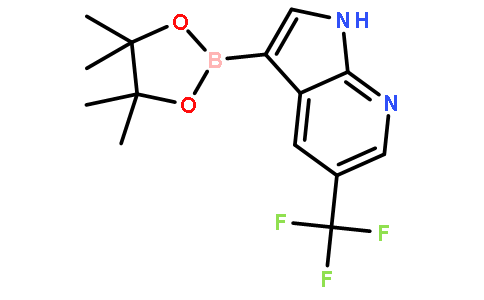 3-(4,4,5,5-Tetramethyl-1,3,2-dioxaborolan-2-yl)-5-(trifluoromethyl)-1h-pyrrolo[2,3-b]pyridine
