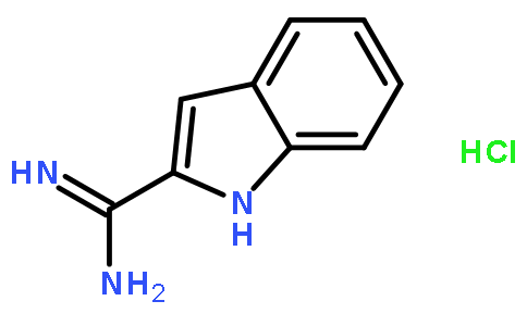 1H-Indole-2-carboximidamide, hydrochloride