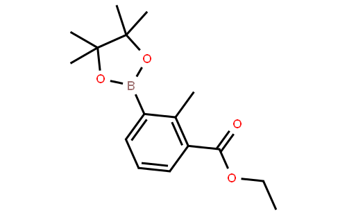 Ethyl 2-methyl-3-(4,4,5,5-tetramethyl-1,3,2-dioxaborolan-2-yl)benzoate