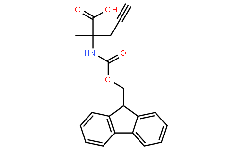 (R)-2-((((9H-Fluoren-9-yl)methoxy)carbonyl)amino)-2-methylpent-4-ynoic acid