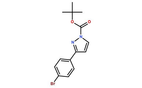 tert-Butyl 3-(4-bromophenyl)-1H-pyrazole-1-carboxylate