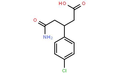 3-(4-氯苯基)戊二酰胺酸