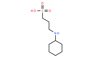 3-环己氨基丙烷磺酸	[生物研究用Good's缓冲液中的成分]