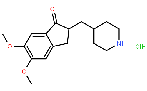 5,6-二甲氧基-2-(4-哌啶基甲基)-1-茚酮盐酸盐