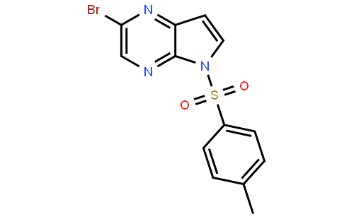 N-甲苯磺酰基-5-溴-4,7-二氮杂吲哚