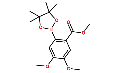 4,5-DIMETHOXY-2-(METHOXYCARBONYL)PHENYLBORONIC ACID PINACOL ESTER