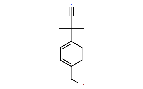 2-(4-(Bromomethyl)phenyl)-2-methylpropanenitrile
