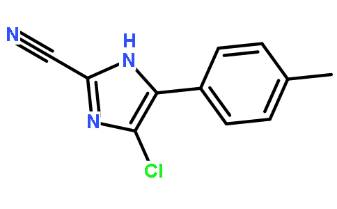 4-Chlor-2-cyano-5-(4-methylphenyl)imidazol