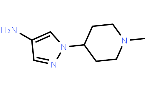 1-(1-METHYLPIPERIDIN-4-YL)-1H-PYRAZOL-4-AMINE