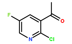 1-(2-氯-5-氟吡啶-3-基)乙酮