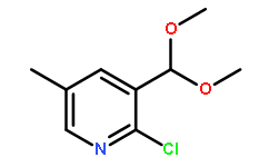 2-氯-3-(二甲氧基甲基)-5-甲基吡啶