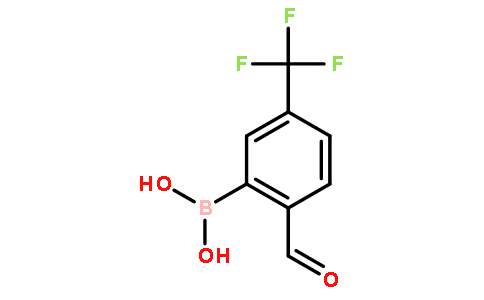 2-Formyl-5-(trifluoromethyl)phenylboronic acid