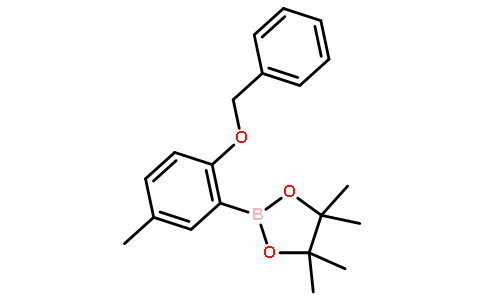 2-Benzyloxy-5-methylphenylboronic acid pinacol ester