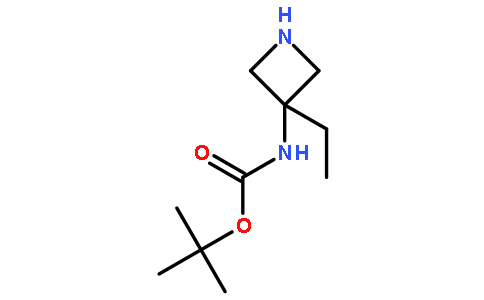 tert-Butyl (3-ethylazetidin-3-yl)carbamate