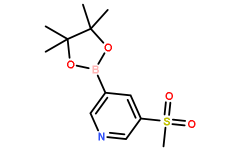 5-(Methylsulfonyl)pyridine-3-boronic acid pinacol ester