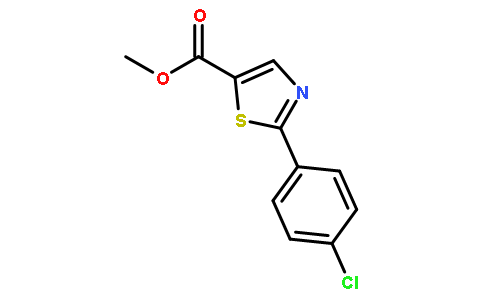 Methyl 2-(4-chlorophenyl)thiazole-5-carboxylate