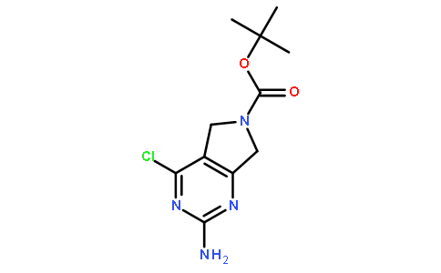 tert-butyl 2-amino-4-chloro-5H-pyrrolo[3,4-d]pyrimidine-6(7H)-carboxylate