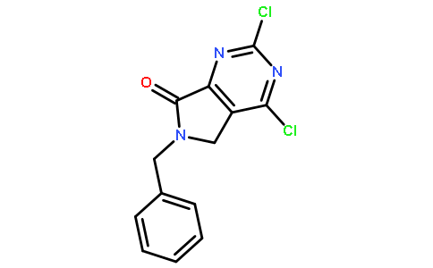 6-benzyl-2,4-dichloro-5H-pyrrolo[3,4-d]pyrimidin-7(6H)-one