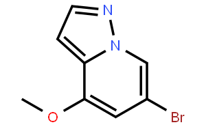 6-溴-4-甲氧基吡唑并[1,5-a]吡啶