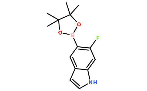 6-fluoro-5-(4,4,5,5-tetramethyl-1,3,2-dioxaborolan-2-yl)-1H-indole