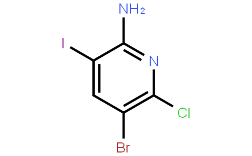5-Bromo-6-chloro-3-iodopyridin-2-amine "