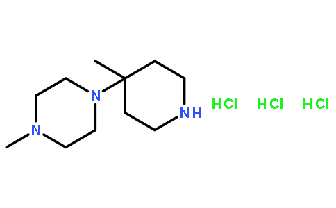 1-Methyl-4-(4-methylpiperidin-4-yl)piperazine trihydrochloride