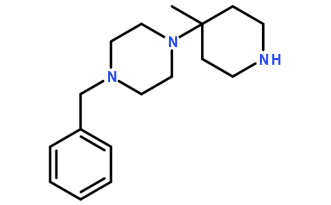 1-Benzyl-4-(4-methylpiperidin-4-yl)piperazine