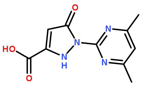 1-(4,6-Dimethylpyrimidin-2-yl)-5-oxo-2,5-dihydro-1H-pyrazole-3-carboxylic acid