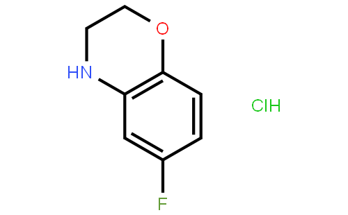 6-Fluoro-3,4-dihydro-2H-benzo[b][1,4]oxazine hydrochloride