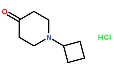 1-Cyclobutylpiperidin-4-one hydrochloride
