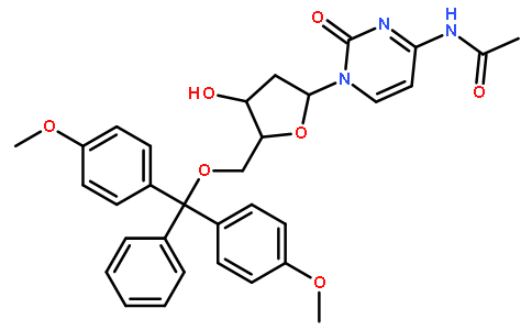 5'-O-(4,4'-二甲氧基三苯甲基)-N4-乙酰基-2'-脱氧胞苷