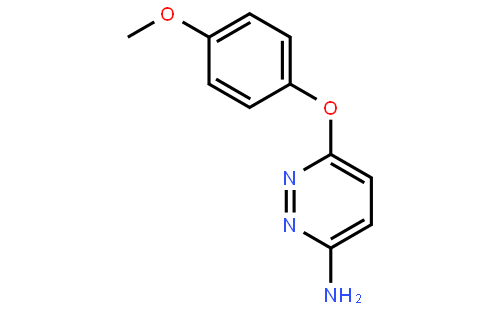 6-(4-Methoxyphenoxy)pyridazin-3-amine