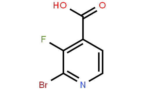 2-Bromo-3-fluoroisonicotinic acid