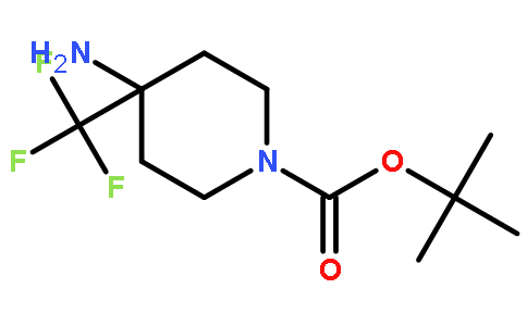4-Amino-4-trifluoromethyl-piperidine-1-carboxylic acid tert-butyl ester