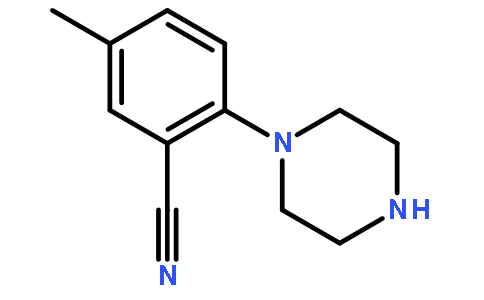 5-Methyl-2-(piperazin-1-yl)benzonitrile