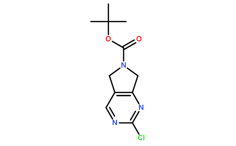 tert-Butyl 2-chloro-5H-pyrrolo[3,4-d]pyrimidine-6(7H)-carboxylate