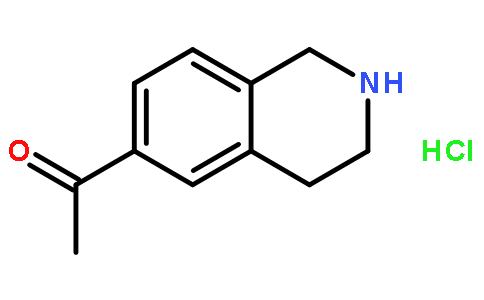 1-(1,2,3,4-Tetrahydroisoquinolin-6-yl)ethanone hydrochloride