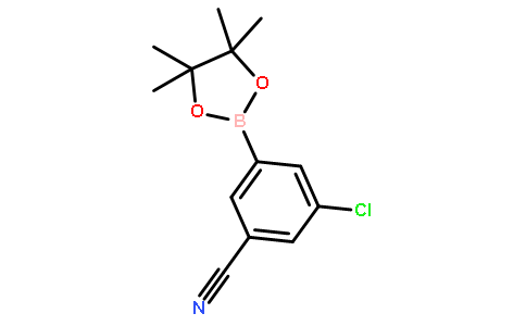 3-Chloro-5-(4,4,5,5-tetramethyl-1,3,2-dioxaborolan-2-yl)benzonitrile