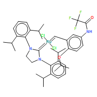 [1,3-双[2,6-二异丙基苯基]-2-咪唑烷亚基]二氯[[2-(异丙氧基)-5-[(2,2,2-三氟乙酰基)氨基]苯基]亚甲基]-钌