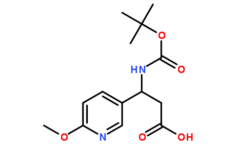 Boc-(R)-3-Amino-3-(6-methoxy-3-pyridyl)-propionic acid